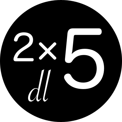Deux fois cinq logo